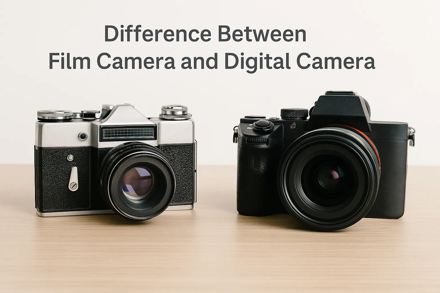 You are currently viewing Digital Camera vs Film Camera: Which is Good For You?