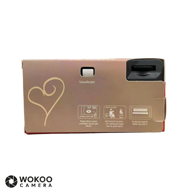 Disposable Film Camera for Wedding Back View