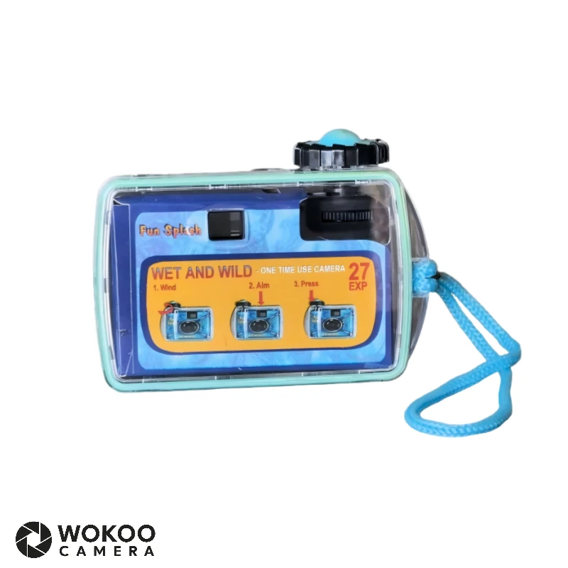 Disposable Waterproof Film Camera Back View