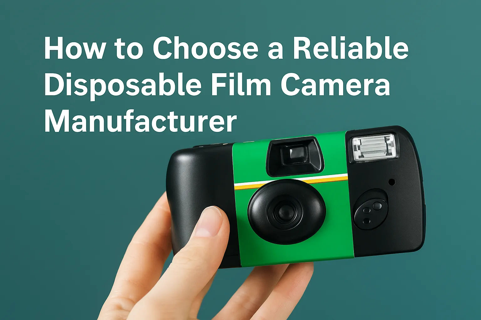 Read more about the article How to Choose a Reliable Disposable Film Camera Manufacturer