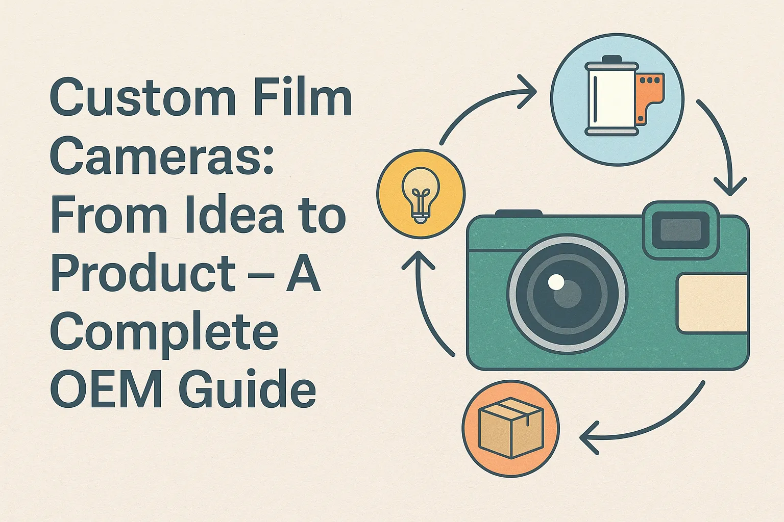 Read more about the article Custom Film Cameras OEM: From Idea to Product Complete Guide