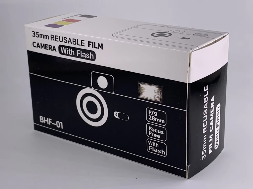 Film Camera Details Display packaging box
