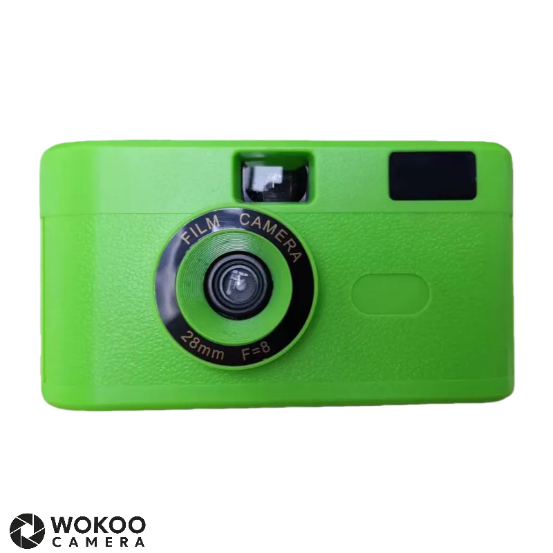 Reusable Film Camera No Flash Green Color