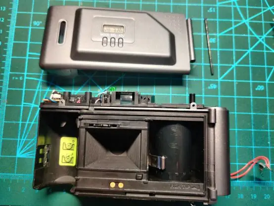 film camera backside shell