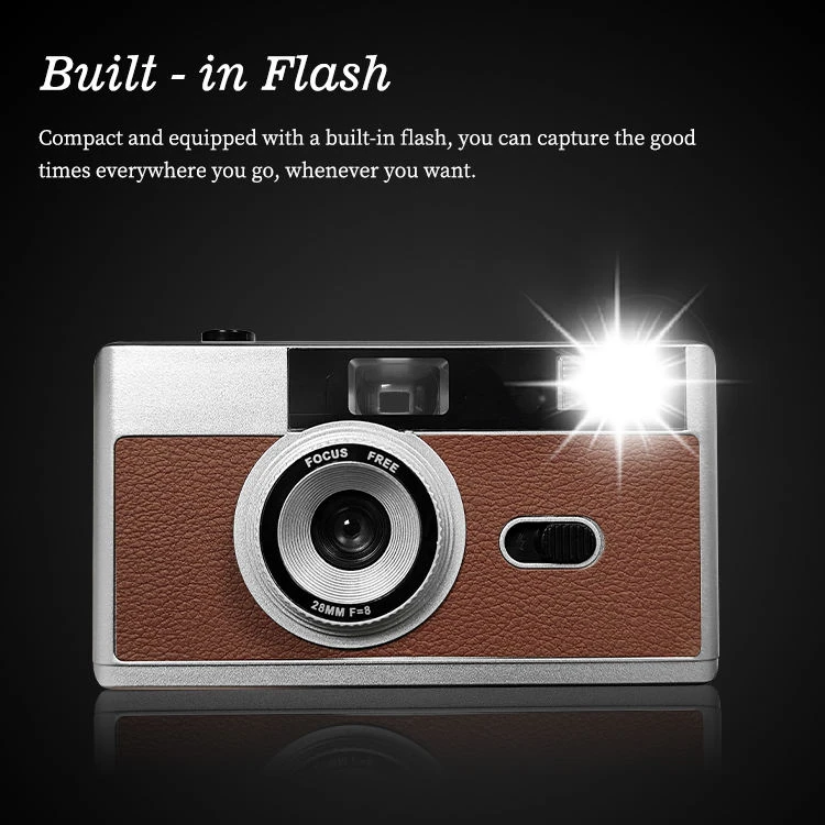 35mm Film Loading and Flash Detail