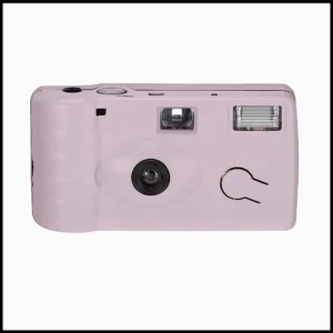 Disposable film camera custom color purple