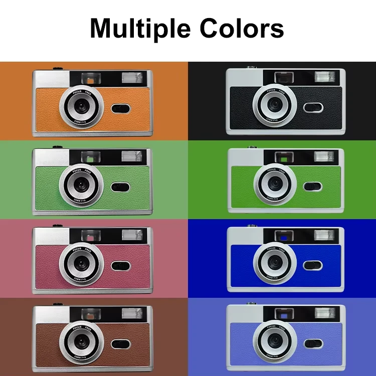 Multiple Colors Customized 35mm Film Camera
