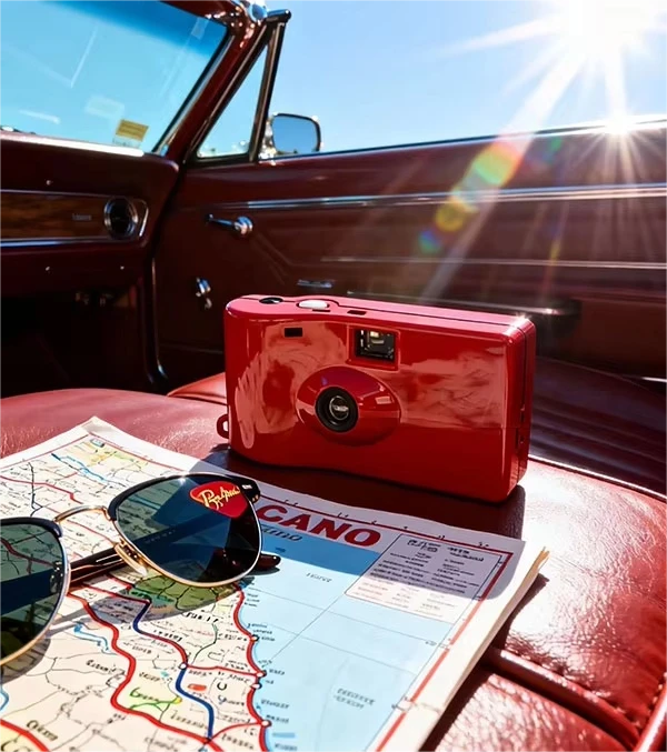 Built-in flash 35mm disposable camera for party use