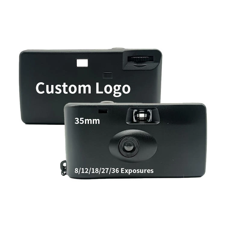 point and shoot film camera custom logo